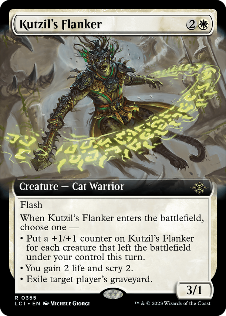 Kutzil's Flanker (Extended Art) [The Lost Caverns of Ixalan] - The Mythic Store | 24h Order Processing