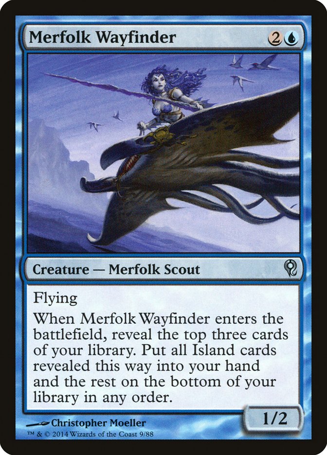 Merfolk Wayfinder [Duel Decks: Jace vs. Vraska] - The Mythic Store | 24h Order Processing