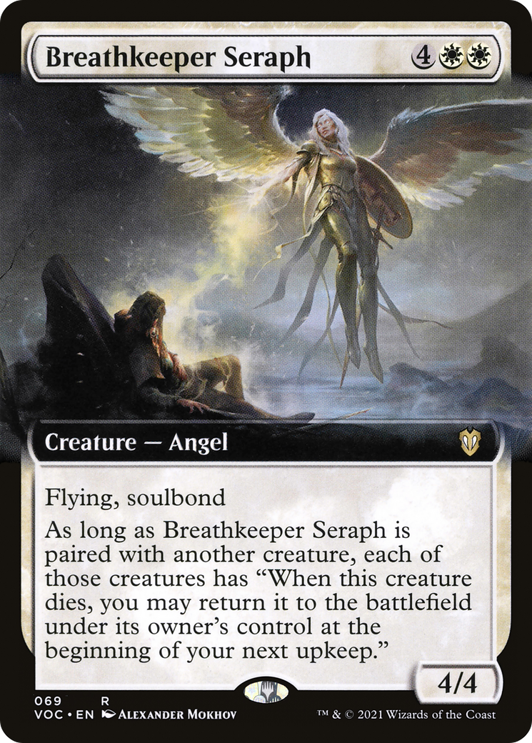Breathkeeper Seraph (Extended Art) [Innistrad: Crimson Vow Commander] - The Mythic Store | 24h Order Processing