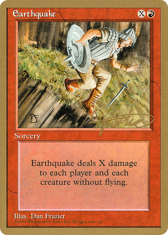 Earthquake (Mark Justice) [Pro Tour Collector Set] - The Mythic Store | 24h Order Processing