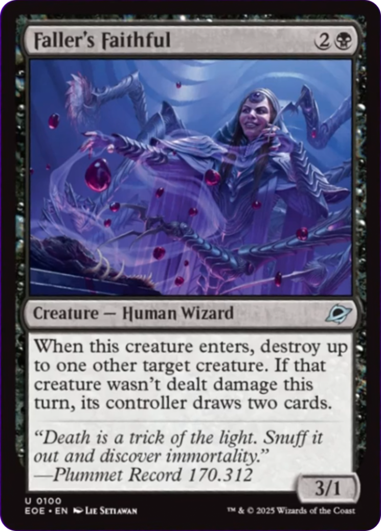 Faller's Faithful [Edge of Eternities] - The Mythic Store | 24h Order Processing