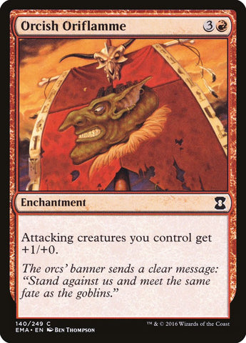 Orcish Oriflamme [Eternal Masters] - The Mythic Store | 24h Order Processing