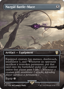 Nazgul Battle-Mace (Borderless) (Surge Foil) [The Lord of the Rings: Tales of Middle-Earth Commander] - The Mythic Store | 24h Order Processing