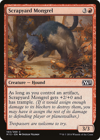 Scrapyard Mongrel [Magic 2015] - The Mythic Store | 24h Order Processing