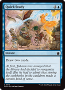 Quick Study [Foundations] - The Mythic Store | 24h Order Processing