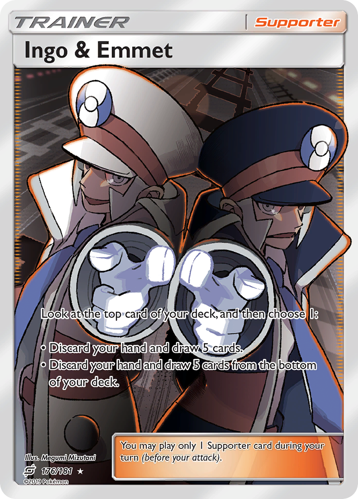Ingo & Emmet (176/181) [Sun & Moon: Team Up] - The Mythic Store | 24h Order Processing