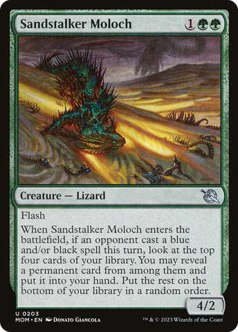 Sandstalker Moloch [March of the Machine] - The Mythic Store | 24h Order Processing