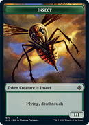 Insect // Human Warrior Double-Sided Token [Starter Commander Decks] - The Mythic Store | 24h Order Processing