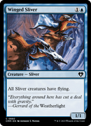 Winged Sliver [Commander Masters] - The Mythic Store | 24h Order Processing