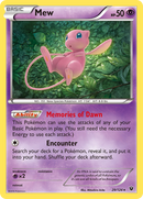 Mew (29/124) [XY: Fates Collide] - The Mythic Store | 24h Order Processing