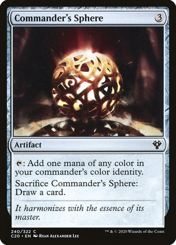 Commander's Sphere [Commander 2020] - The Mythic Store | 24h Order Processing