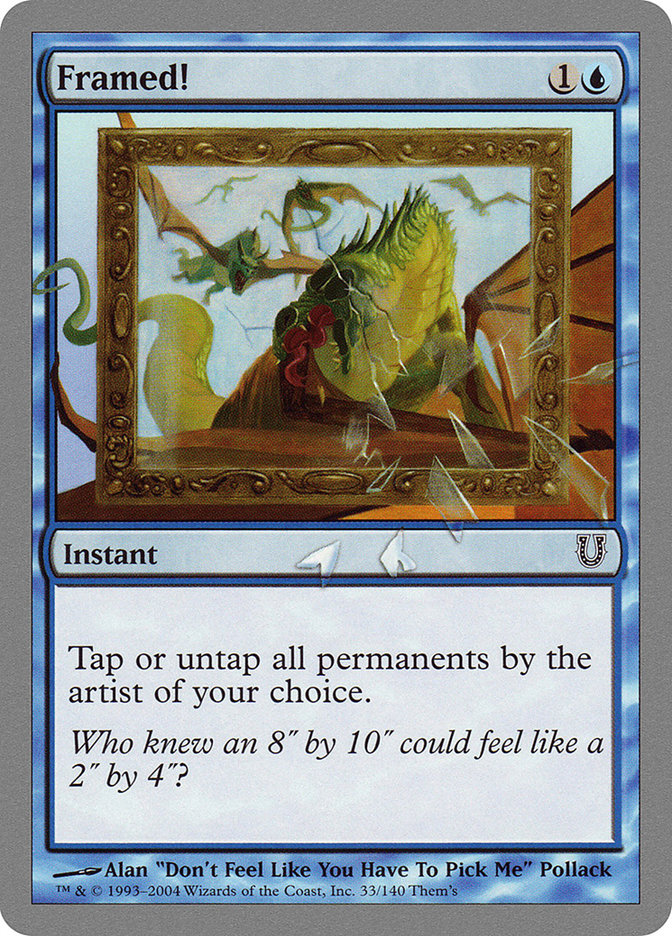 Framed! [Unhinged] - The Mythic Store | 24h Order Processing