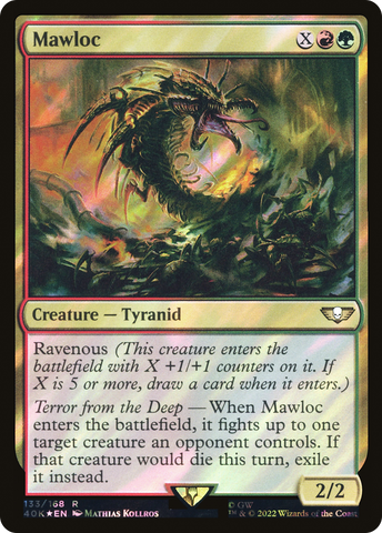 Mawloc (Surge Foil) [Warhammer 40,000] - The Mythic Store | 24h Order Processing