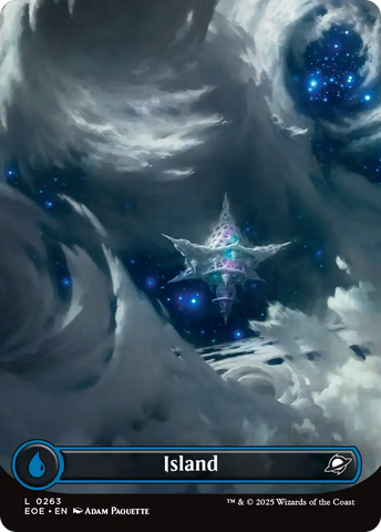 Island (0263) (Borderless) [Edge of Eternities] - The Mythic Store | 24h Order Processing