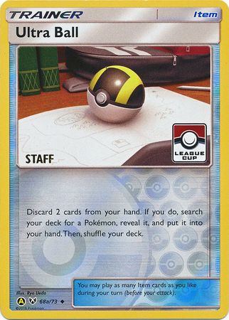 Ultra Ball (68a/73) (League Promo Staff) [Sun & Moon: Shining Legends] - The Mythic Store | 24h Order Processing