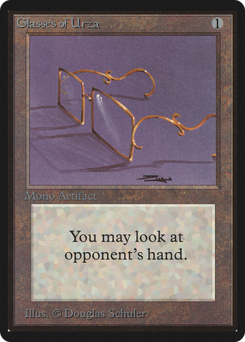 Glasses of Urza [Beta Edition] - The Mythic Store | 24h Order Processing