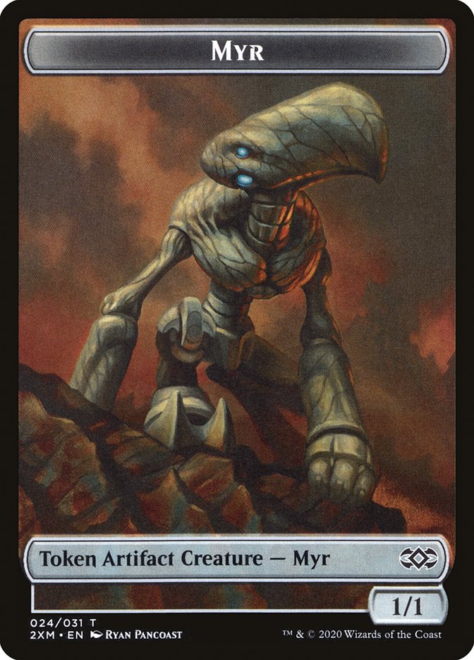 Cat // Myr (024) Double-Sided Token [Double Masters Tokens] - The Mythic Store | 24h Order Processing