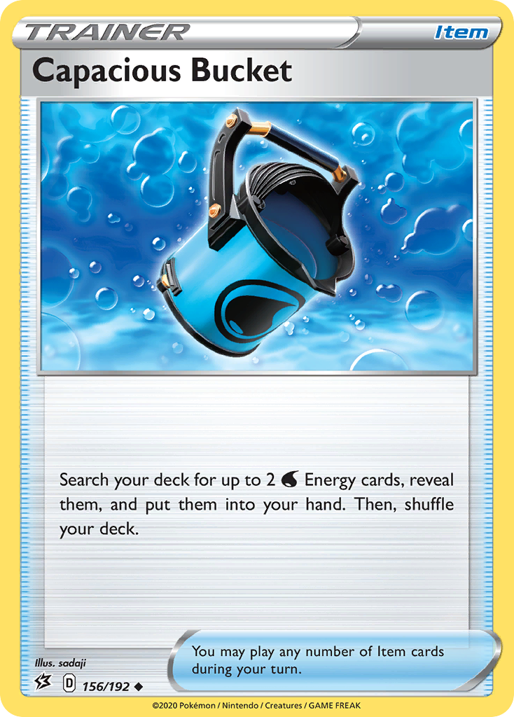 Capacious Bucket (156/192) [Sword & Shield: Rebel Clash] - The Mythic Store | 24h Order Processing
