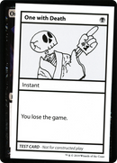 One with Death (2021 Edition) [Mystery Booster Playtest Cards] - The Mythic Store | 24h Order Processing