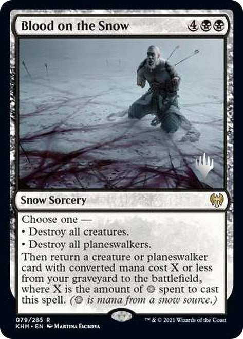 Blood on the Snow (Promo Pack) [Kaldheim Promos] - The Mythic Store | 24h Order Processing
