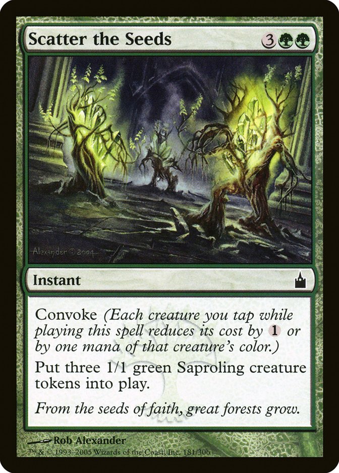 Scatter the Seeds [Ravnica: City of Guilds] - The Mythic Store | 24h Order Processing
