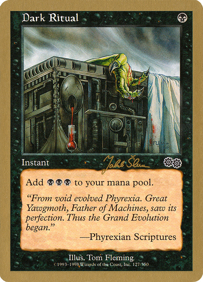 Dark Ritual (Jakub Slemr) [World Championship Decks 1999] - The Mythic Store | 24h Order Processing