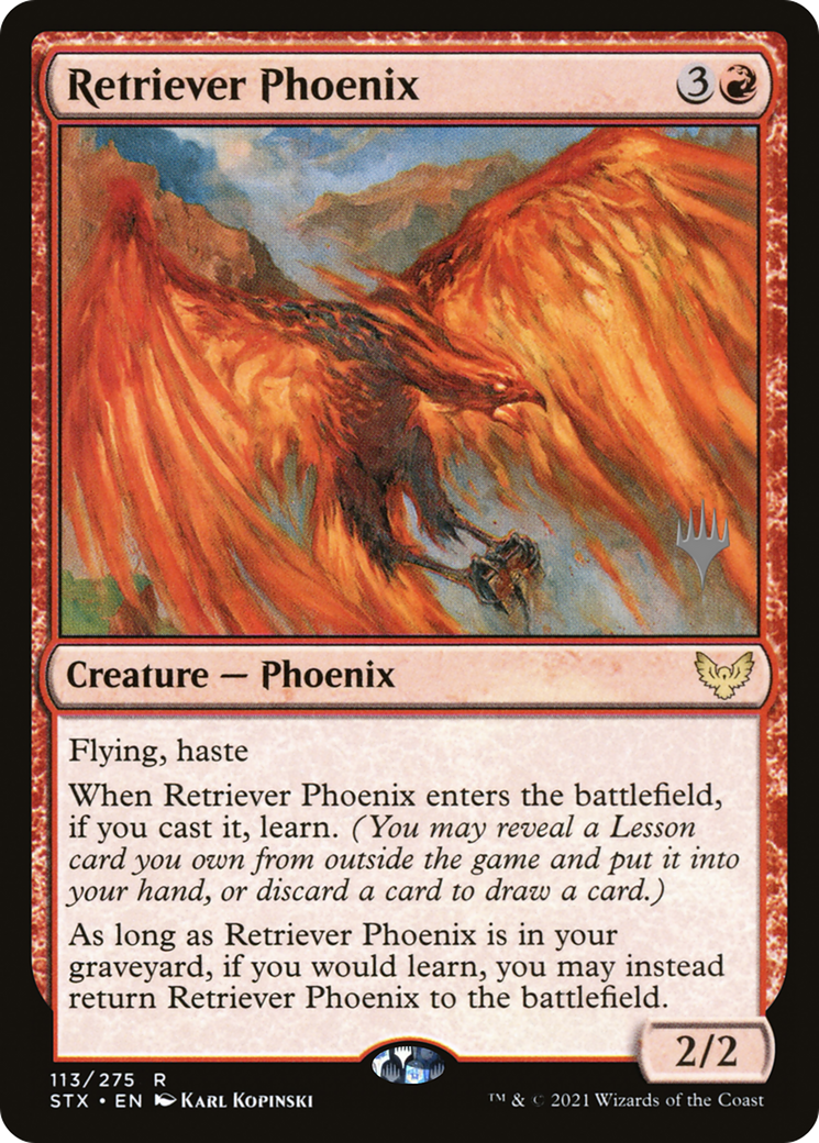 Retriever Phoenix (Promo Pack) [Strixhaven: School of Mages Promos] - The Mythic Store | 24h Order Processing