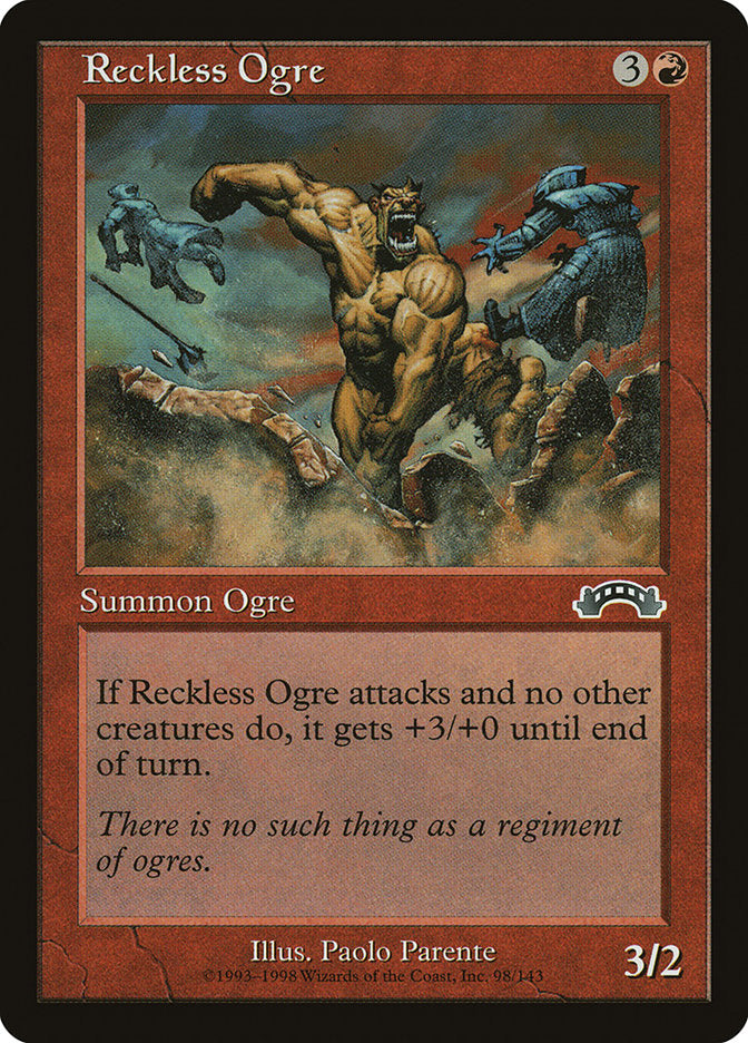Reckless Ogre [Exodus] - The Mythic Store | 24h Order Processing
