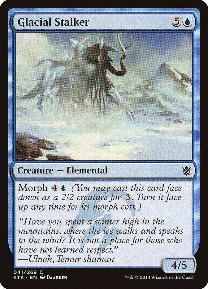 Glacial Stalker [Khans of Tarkir] - The Mythic Store | 24h Order Processing