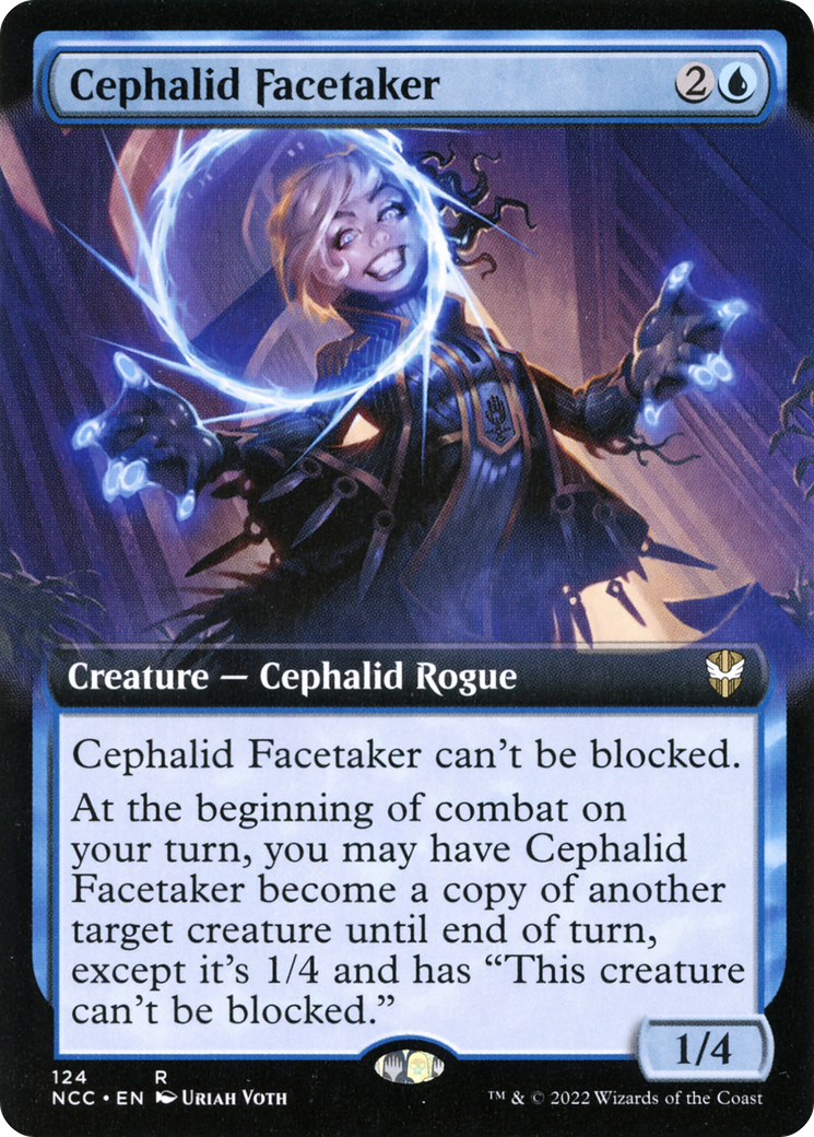 Cephalid Facetaker (Extended Art) [Streets of New Capenna Commander] - The Mythic Store | 24h Order Processing