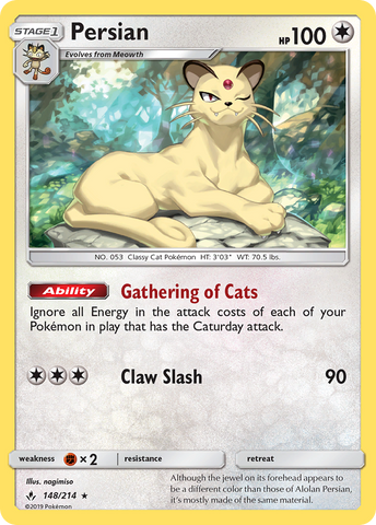 Persian (148/214) [Sun & Moon: Unbroken Bonds] - The Mythic Store | 24h Order Processing