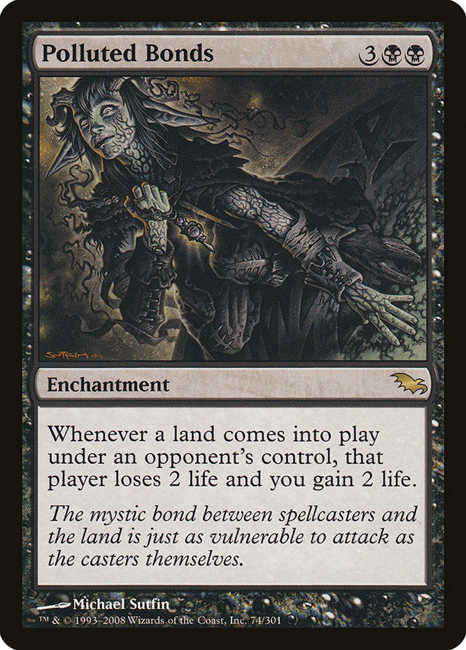 Polluted Bonds [Shadowmoor] - The Mythic Store | 24h Order Processing