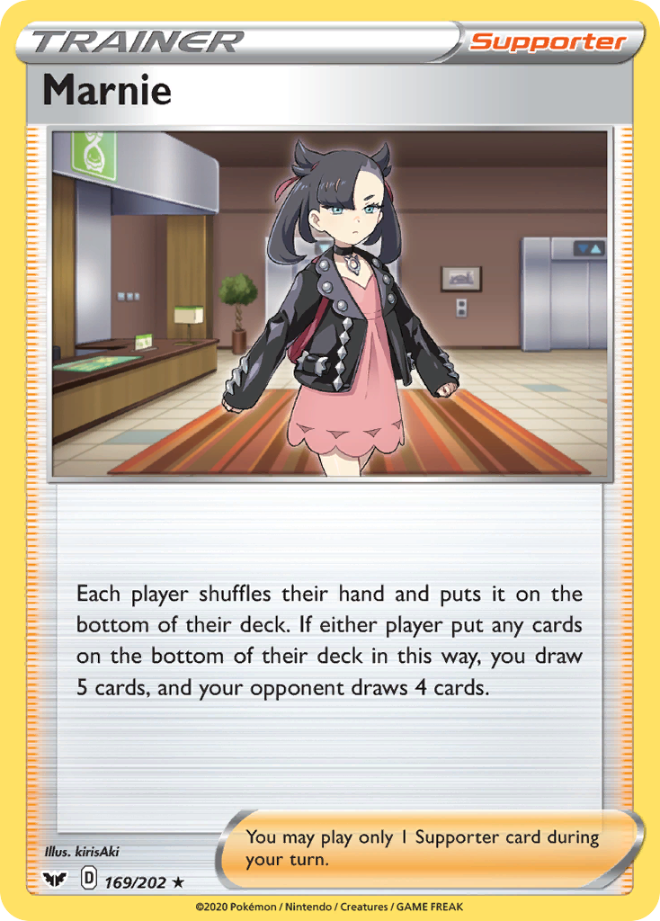 Marnie (169/202) [Sword & Shield: Base Set] - The Mythic Store | 24h Order Processing