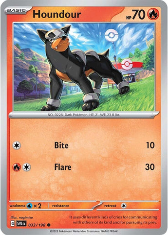Houndour (033/198) [Scarlet & Violet: Base Set] - The Mythic Store | 24h Order Processing