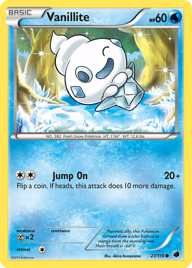 Vanillite (27/116) [Black & White: Plasma Freeze] - The Mythic Store | 24h Order Processing