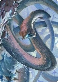 Koma, Cosmos Serpent 1 Art Card [Kaldheim Art Series] - The Mythic Store | 24h Order Processing