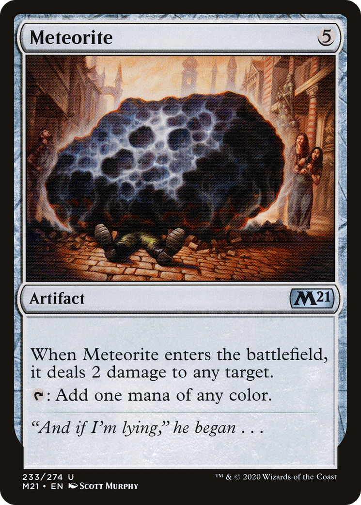 Meteorite [Core Set 2021] - The Mythic Store | 24h Order Processing