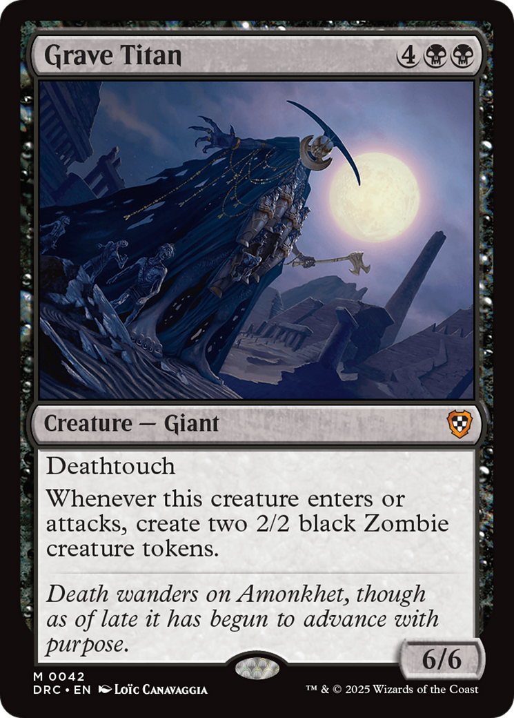 Grave Titan [Aetherdrift Commander] - The Mythic Store | 24h Order Processing