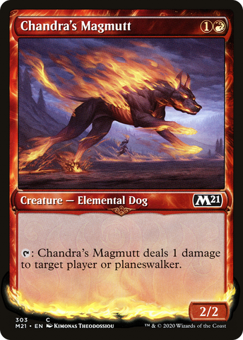 Chandra's Magmutt (Showcase) [Core Set 2021] - The Mythic Store | 24h Order Processing