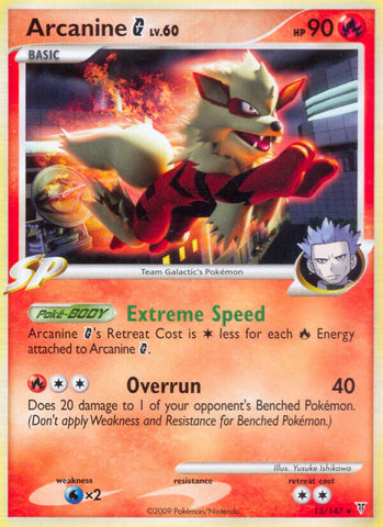 Arcanine G (15/147) (Theme Deck Exclusive) [Platinum: Supreme Victors] - The Mythic Store | 24h Order Processing