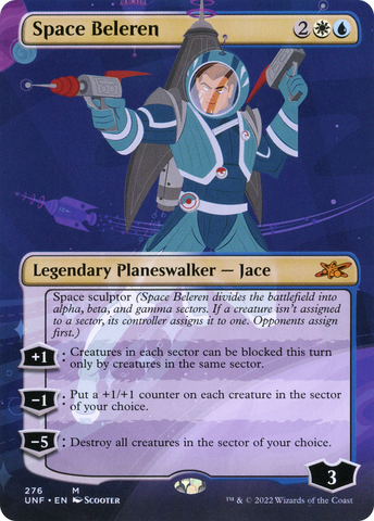 Space Beleren (Borderless) [Unfinity] - The Mythic Store | 24h Order Processing