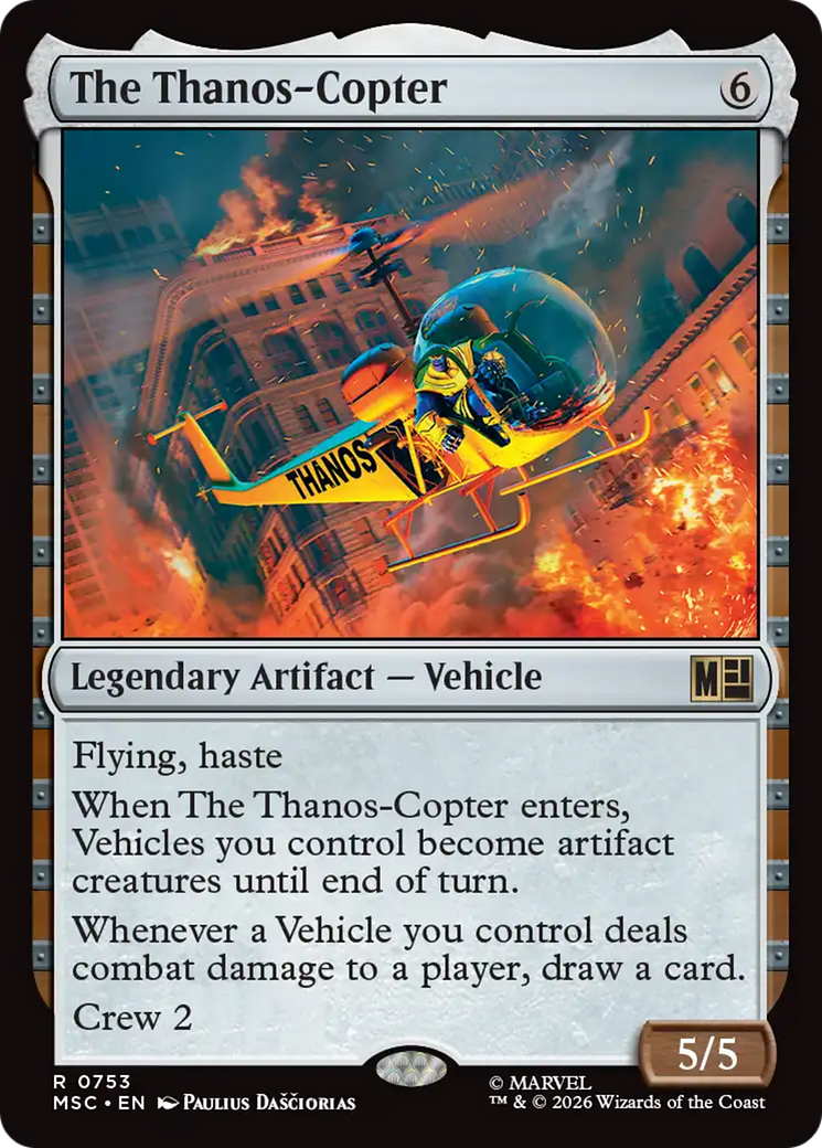 The Thanos-Copter [Marvel Super Heroes Commander] - The Mythic Store | 24h Order Processing