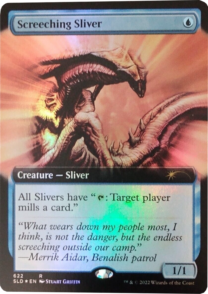 Screeching Sliver (Extended Art) [Secret Lair Drop Promos] - The Mythic Store | 24h Order Processing