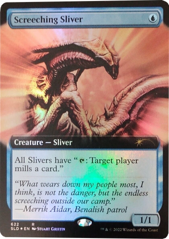 Screeching Sliver (Extended Art) [Secret Lair Drop Promos] - The Mythic Store | 24h Order Processing