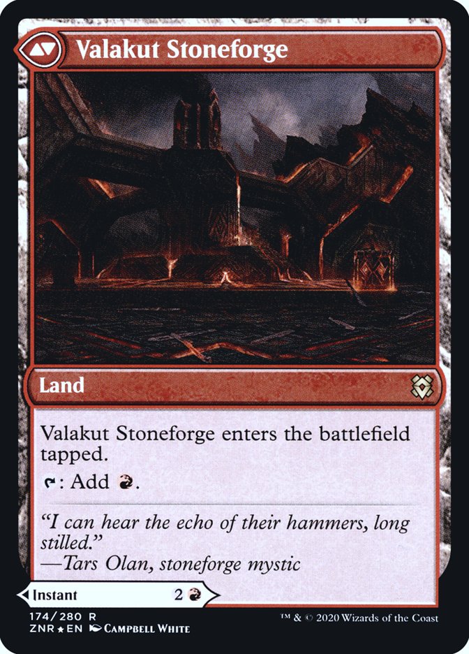 Valakut Awakening // Valakut Stoneforge [Zendikar Rising Prerelease Promos] - The Mythic Store | 24h Order Processing