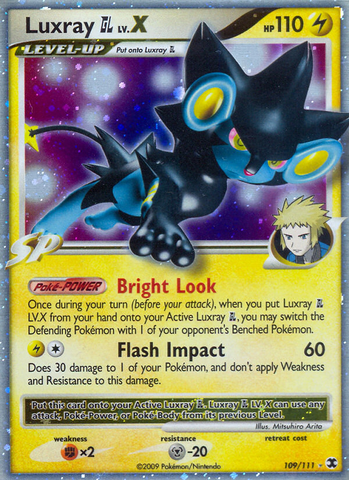 Luxray GL LV.X (109/111) [Platinum: Rising Rivals] - The Mythic Store | 24h Order Processing