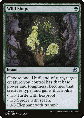 Wild Shape [Dungeons & Dragons: Adventures in the Forgotten Realms] - The Mythic Store | 24h Order Processing