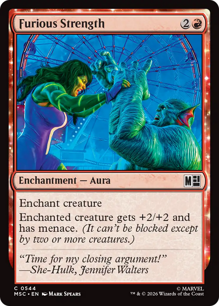 Furious Strength [Marvel Super Heroes Commander] - The Mythic Store | 24h Order Processing