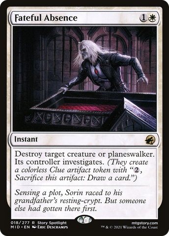 Fateful Absence [Innistrad: Midnight Hunt] - The Mythic Store | 24h Order Processing