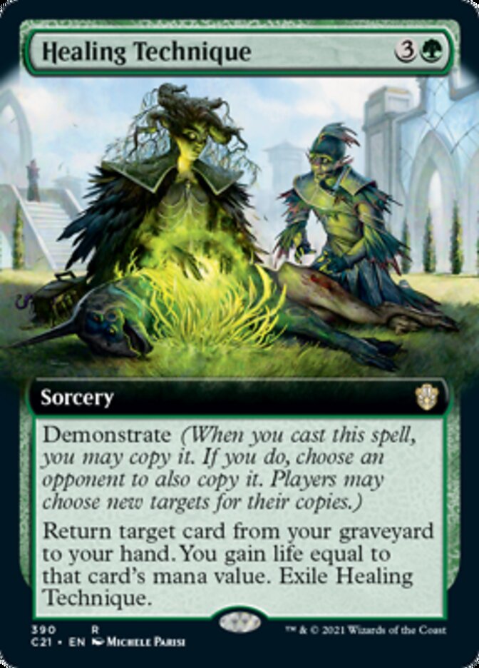 Healing Technique (Extended Art) [Commander 2021] - The Mythic Store | 24h Order Processing